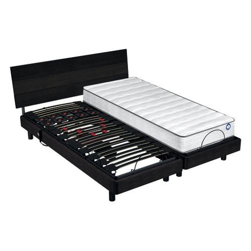 Lit Electrique Bultex Pop Art Sigma + Matelas Ion 2x90x200