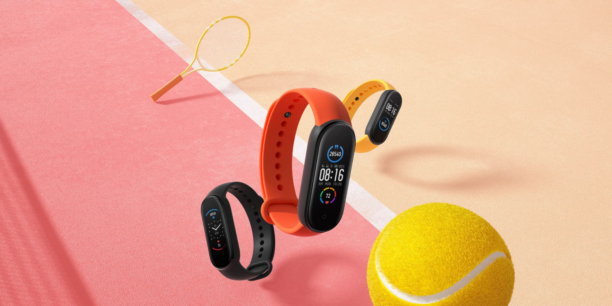 Xiaomi Mi Smart Band 5 - Montre sport suivi d'activit�s - noir - bracelet 155-219 mm - �cran 1.1 image 2 | Rakuten