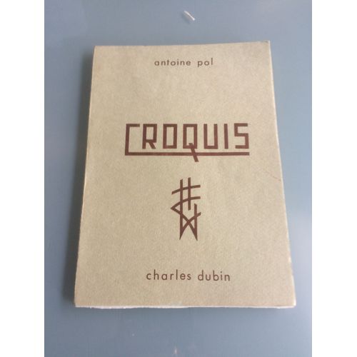 " Croquis" Livre Dédicacé
