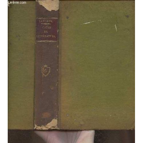 Lycée Ou Cours De Littérature Ancienne Et Moderne Tome Vi: Siècle De Louis Xiv, Poésie