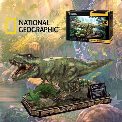 National Geographic, Puzzle 3d Tyrannosaurus Rex, Puzzle 3d Enfant, Puzzle Dinosaure, Puzzles 3d Modèles À Assembler