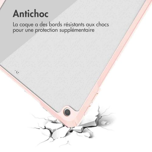 Imoshion Coque Tablette Rigide Trifold Ipad 9 (2021) 10.2 Pouces / Ipad 8 (2020) 10.2 Pouces / Ipad 7 (2019) 10.2 Pouces Rose