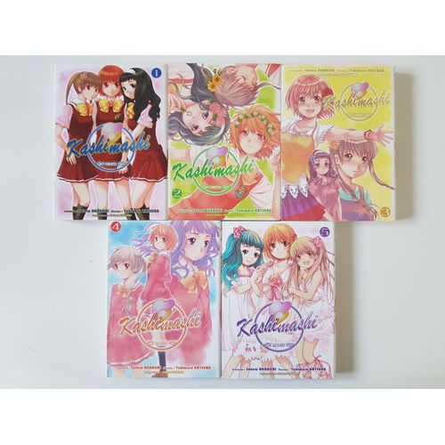 Kashimashi Girl Meets Girl Intégrale : Tome 1 À 5 (Manga De Katsura Yukimaru)