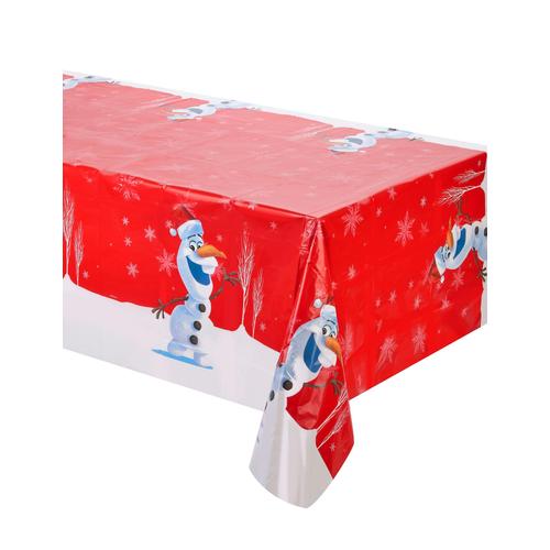 Nappe En Plastique Olaf Christmas 120 X 180 Cm