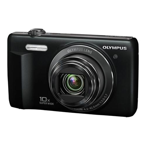 Olympus VR-340 - Appareil photo numérique - compact - 16.0 MP - 720 p - 10x zoom optique 34.9 Mo - noir