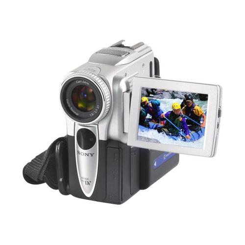 Sony Handycam DCR-PC101 - Caméscope - 1.07 MP - 10x zoom optique - Carl Zeiss - Mini DV - noir, argent