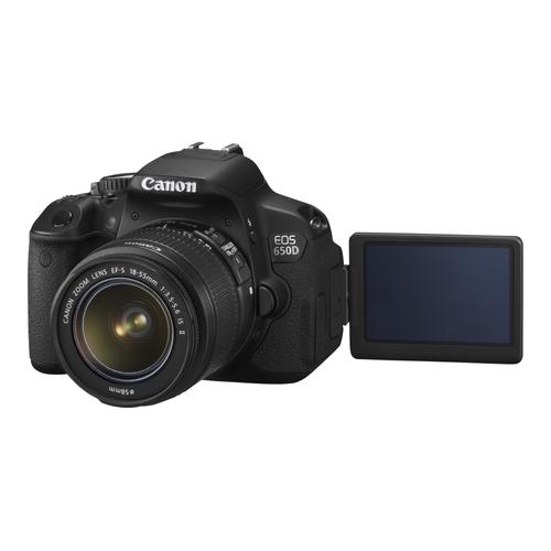 Canon EOS 650D - Appareil photo num?rique - Reflex - 18.0 MP - APS-C - 1080p - corps uniquement