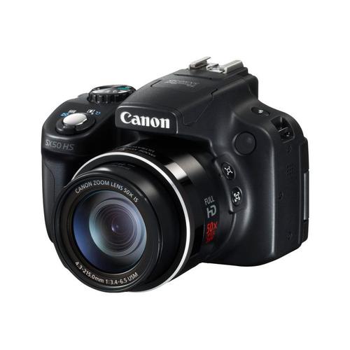 Canon PowerShot SX50 HS - Appareil photo numérique - compact - 12.1 MP - 1080p - 50x zoom optique