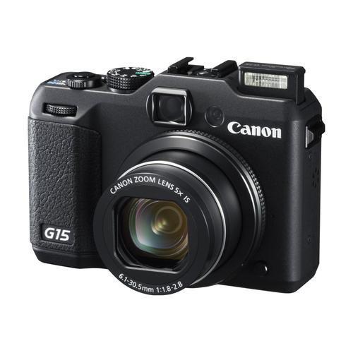 Canon PowerShot G15 - Appareil photo numérique - compact - 12.1 MP - 1080p - 5x zoom optique