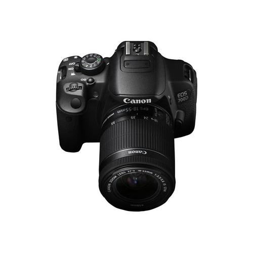 Appareil photo Reflex Canon EOS 700D Boîtier nu Reflex - 18.0 MP - APS-C - 1080p - corps uniquement