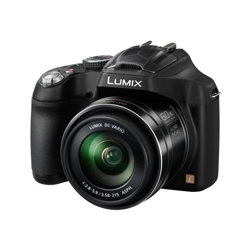 Panasonic Lumix DMC-FZ72 - Appareil photo numérique - compact - 16.1 MP - 60x zoom optique - noir