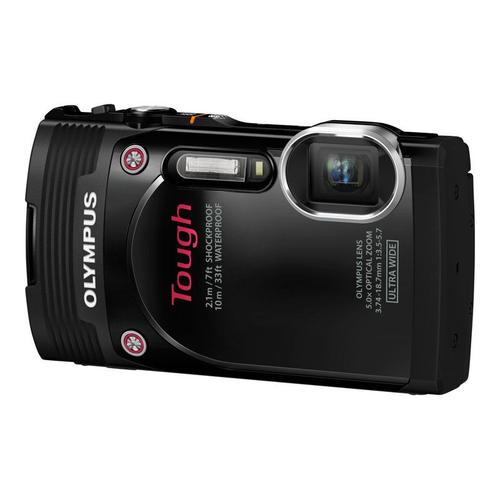 Olympus Stylus Tough TG-850 - Appareil photo numérique - compact - 16.0 MP - 5x zoom optique - sous-marin jusqu'à 10 m - noir