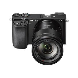 Sony a6000 ILCE-6000 - Appareil photo numérique - sans miroir - 24.3 MP - APS-C - corps uniquement - Wi-Fi, NFC - noir