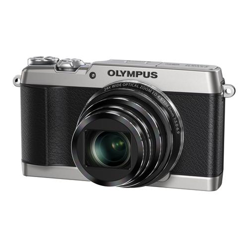 Olympus Stylus Traveller SH-1 - Appareil photo numérique - compact - 16.0 MP - 24x zoom optique - Wireless LAN - argent