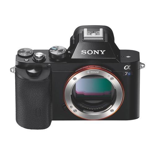 Sony a7s ILCE-7S - Appareil photo numérique - sans miroir - 12.2 MP - Cadre plein - 1080p / 60 pi/s - corps uniquement - Wi-Fi, NFC - noir