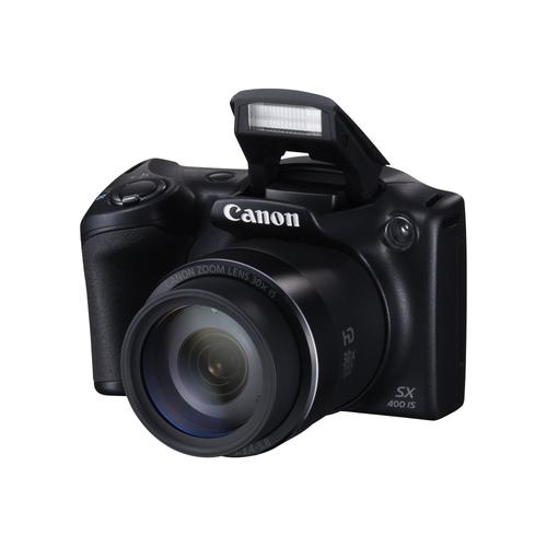 Appareil photo Compact Canon PowerShot SX400 IS Noir compact - 16.0 MP - 720 p - 30x zoom optique - noir