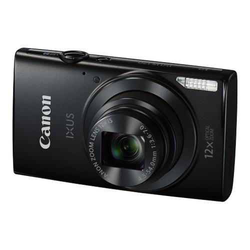 Canon IXUS 170 - Appareil photo numérique - compact - 20.0 MP - 720 p - 12x zoom optique - noir | Rakuten