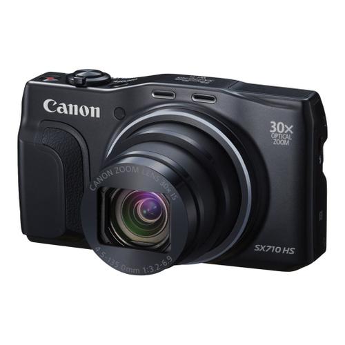Canon PowerShot SX710 HS - Appareil photo numérique - compact - 20.3 MP - 30x zoom optique - Wi-Fi, NFC - noir