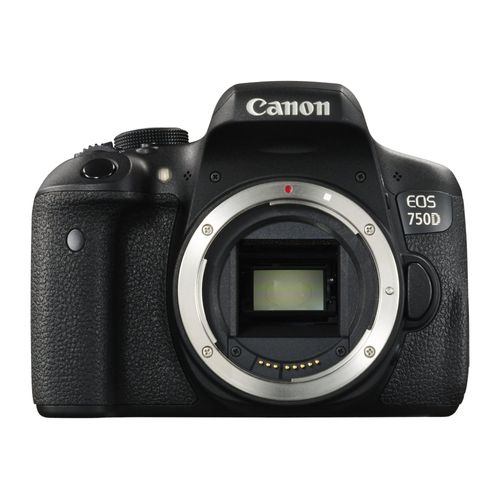 Canon EOS 750D - Appareil photo numérique - Reflex - 24.2 MP - APS-C - 1080p - corps uniquement - Wireless LAN, NFC