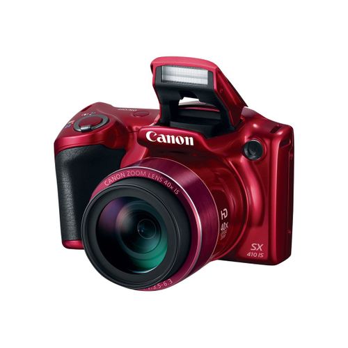 Canon PowerShot SX410 IS - Appareil photo num?rique - compact - 20.0 MP - 720 p - 40x zoom optique - rouge