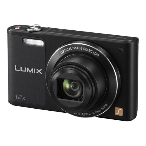 Panasonic Lumix DMC-SZ10 - Appareil photo numérique - compact - 16.1 MP - 720 p - 12x zoom optique - Wi-Fi - noir