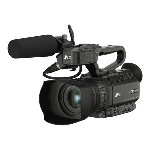 JVC 4KCAM GY-HM200E - Caméscope - 4K - 12.4 MP - 12x zoom optique - Fujinon - carte Flash