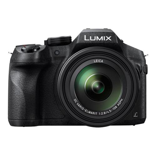 Appareil photo Compact Panasonic Lumix DMC-FZ300  Appareil photo numérique - compact - 12.1 MP - 4K / 25 pi/s - 24x zoom optique - Leica - Wi-Fi - noir