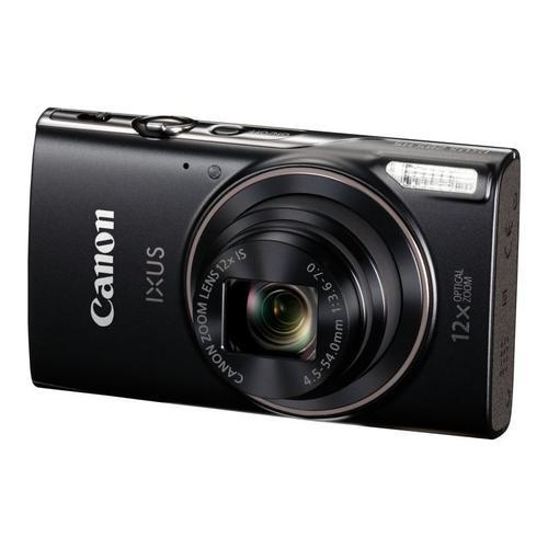 Canon IXUS 285 HS - Appareil photo numérique - compact - 20.2 MP - 1080p / 30 pi/s - 12x zoom optique - Wi-Fi, NFC - noir
