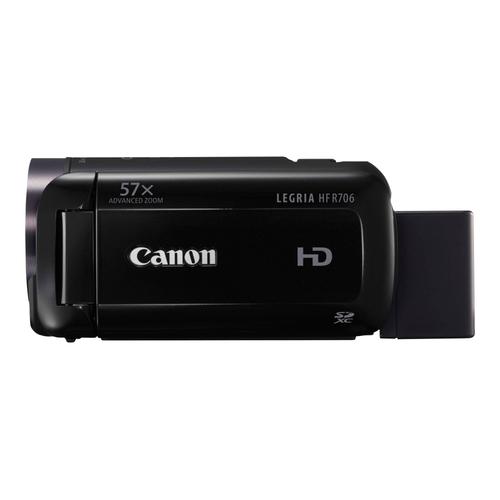 Canon LEGRIA HF R706 - Caméscope - 1080p / 50 pi/s - 3.28 MP - 32x zoom optique - carte Flash - noir