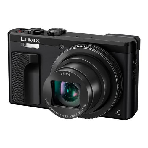 Panasonic Lumix DMC-TZ80 - Appareil photo numérique - compact - 18.1 MP - 4K / 25 pi/s - 30x zoom optique - Leica - Wi-Fi - noir
