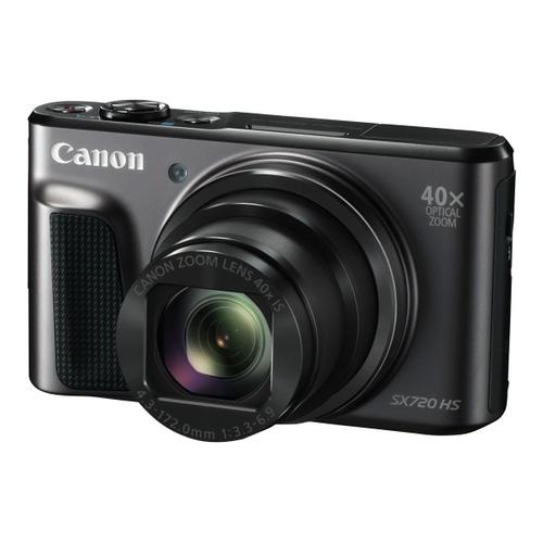 Canon PowerShot SX720 HS - Appareil photo numérique - compact - 20.3 MP - 1080p / 60 pi/s - 40x zoom optique - Wi-Fi, NFC - noir