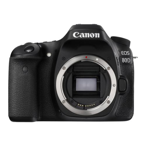 Canon EOS 80D - Appareil photo numérique - Reflex - 24.2 MP - APS-C - 1080p / 60 pi/s - 7.5x zoom optique objectif EF-S 18 - 135 mm IS USM - Wi-Fi, NFC