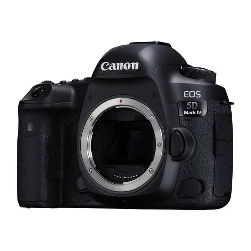 Appareil photo Reflex Canon EOS 5D Mark IV Boîtier nu Reflex - 30.4 MP - Cadre plein - 4K / 30 pi/s - corps uniquement - Wi-Fi, NFC