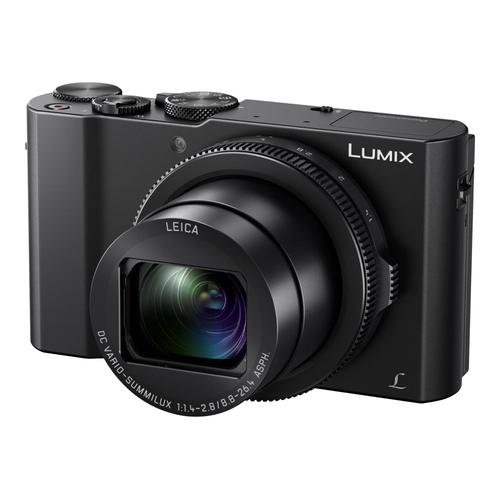 Panasonic Lumix DMC-LX10 - Appareil photo num?rique - compact - 20.1 MP - 4K / 30 pi/s - 3x zoom optique - Leica - Wi-Fi - noir