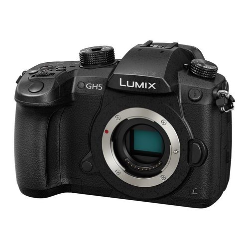 Panasonic Lumix G DC-GH5 - Appareil photo numérique - sans miroir - 20.3 MP - Quatre tiers - 4K / 60 pi/s - corps uniquement - Wi-Fi, Bluetooth - noir