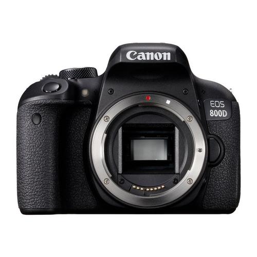 Canon EOS 800D - Appareil photo numérique - Reflex - 24.2 MP - APS-C - 1080p / 60 pi/s - 3x zoom optique objectif EF-S 18-55 mm IS STM - Wireless LAN, NFC, Bluetooth