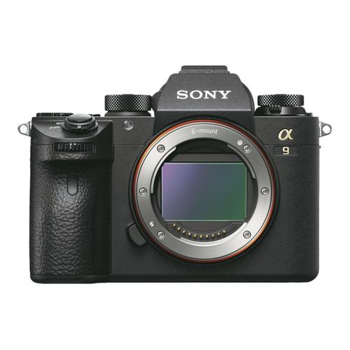 Sony a9 ILCE-9 - Appareil photo numérique - sans miroir - 24.2 MP - Cadre plein - 4K / 30 pi/s - corps uniquement - Wi-Fi, NFC, Bluetooth - noir