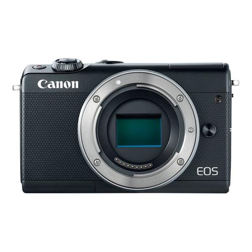 Canon EOS M100 - Appareil photo num?rique - sans miroir - 24.2 MP - APS-C - 1080p / 60 pi/s - corps uniquement - Wi-Fi, NFC, Bluetooth - noir