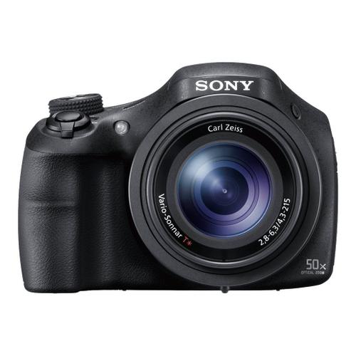 Sony Cyber-shot DSC-HX350 - Appareil photo numérique - compact - 20.4 MP - 1080p / 60 pi/s - 50x zoom optique - Carl Zeiss - noir