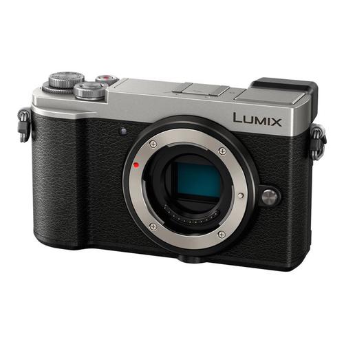 Panasonic Lumix G DC-GX9 - Appareil photo numérique - sans miroir - 20.3 MP - Quatre tiers - 4K / 30 pi/s - corps uniquement - Wi-Fi, Bluetooth - argent