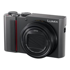 Appareil photo Compact Panasonic Lumix DC-TZ200  Appareil photo num?rique - compact - 20.1 MP - 4K / 30 pi/s - 15x zoom optique - Leica - Wi-Fi, Bluetooth - argent