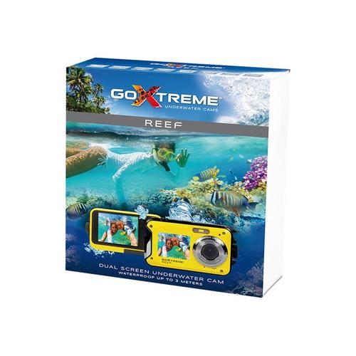 Easypix GoXtreme Reef - Appareil photo numérique - compact - 8.0 MP / 24.0 MP (interpolé) - 1080p - sous-marin jusqu'à 3 m - jaune