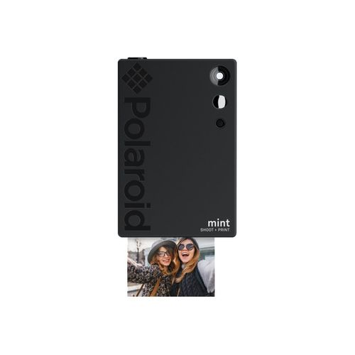 Appareil photo Compact Polaroid Mint 2-in-1 Noir1 - Appareil photo numérique - compact avec imprimante photo instantanée - 16.0 MP - noir