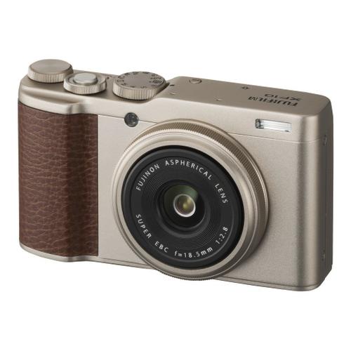 Fujifilm X Series XF10 - Appareil photo numérique - compact - 24.0 MP - APS-C - 4K / 15 pi/s - Wi-Fi, Bluetooth - champagne