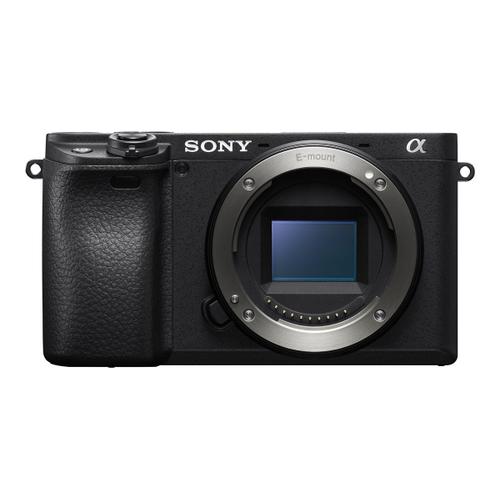 Sony a6400 Ilce-6400 - Appareil photo numérique - sans miroir - 24.2 MP - APS-C - 4K / 30 pi/s - corps uniquement - Wi-Fi, NFC, Bluetooth - noir