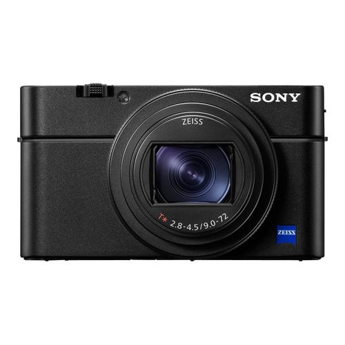 Sony Cyber-shot DSC-RX100 VII - Appareil photo numérique - compact - 20.1 MP - 4K / 30 pi/s - 8x zoom optique - ZEISS - Wi-Fi, NFC, Bluetooth - noir