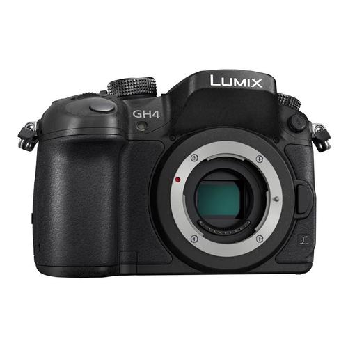 Panasonic Lumix G DMC-GH4R - Appareil photo numérique - sans miroir - 16.05 MP - Quatre tiers - 4K / 24 pi/s - 5x zoom optique objectif 12 - 60 mm - Wi-Fi, NFC - noir