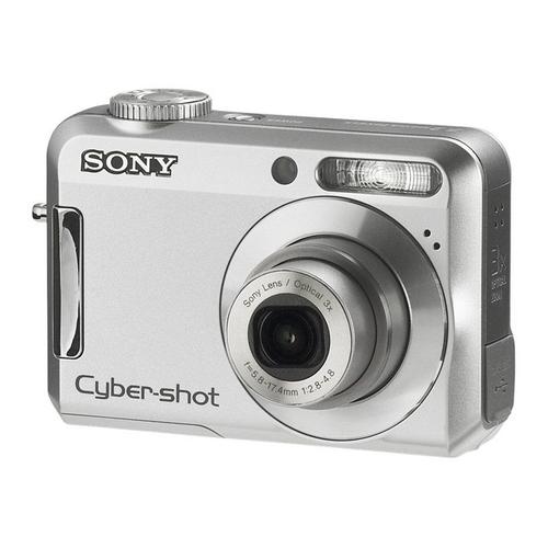 Appareil photo Compact Sony Cyber-shot DSC-S650 ArgentS650 - Appareil photo numérique - compact - 7.2 MP - 3x zoom optique - argent