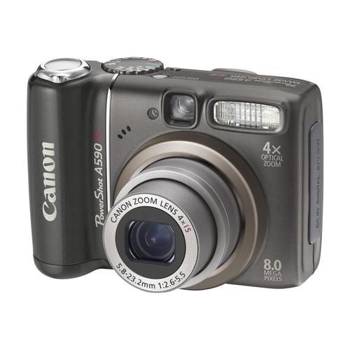 Appareil photo Compact Canon PowerShot A590 IS  compact - 8.0 MP - 4x zoom optique