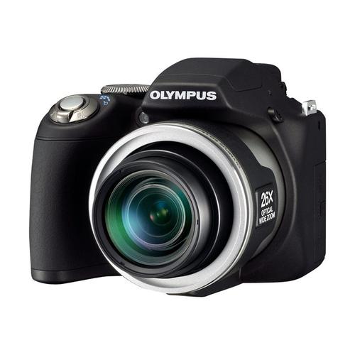 Appareil photo Compact Olympus SP-590 UZ Noir Appareil photo numérique - compact - 12.0 MP - 26x zoom optique - noir